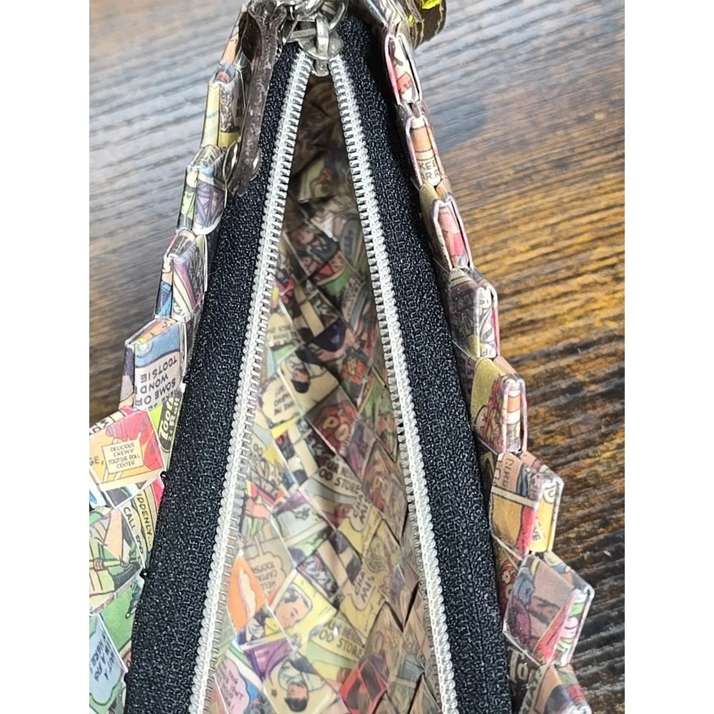 Nahui Ollin Clutch/Wristlet Comic Book Wrapper‎ Multicolor Bag Archie Comics